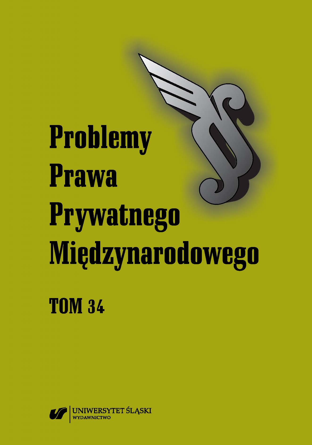 Problemy Prawa Prywatnego Międzynarodowego
