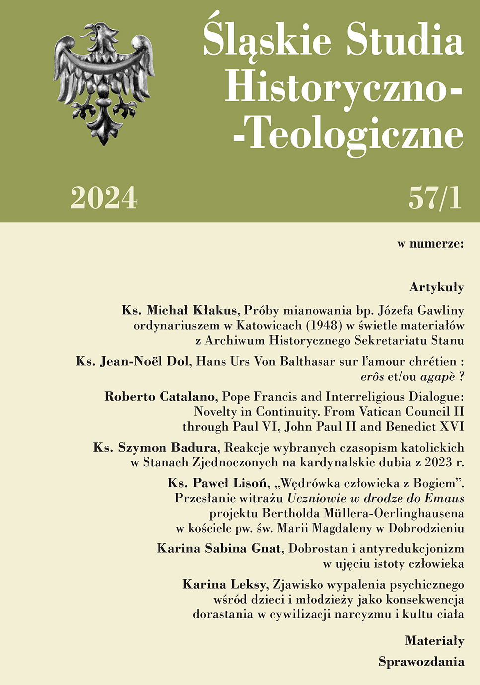 Śląskie Studia Historyczno-Teologiczne